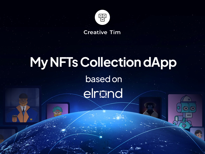 Elrond My NFTs Collection Dapp