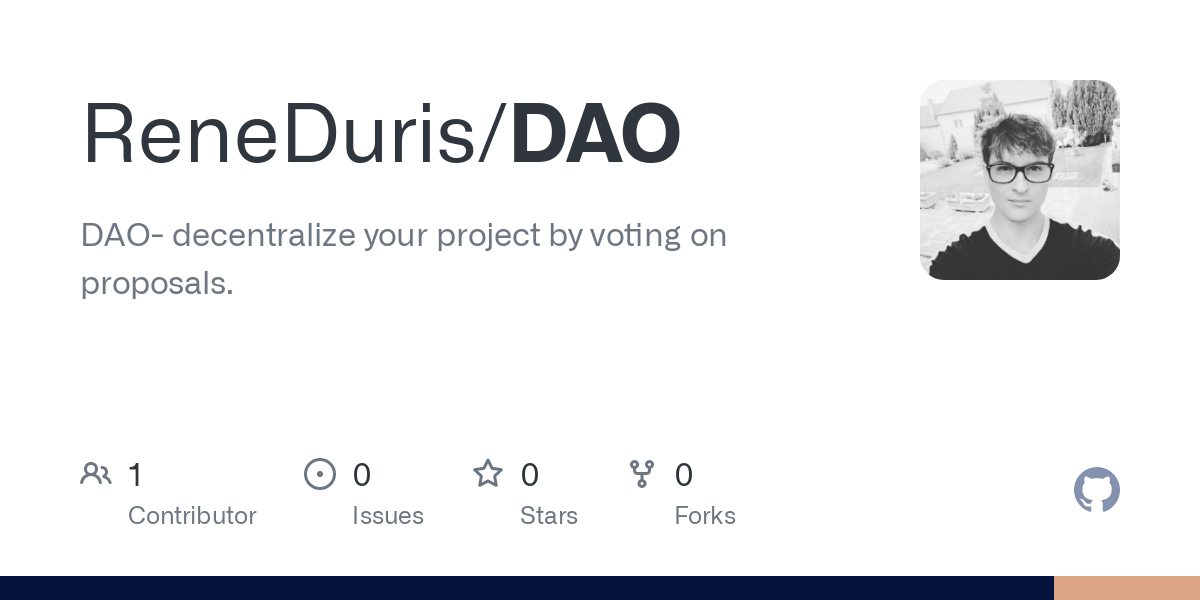 DAO(Voting system)