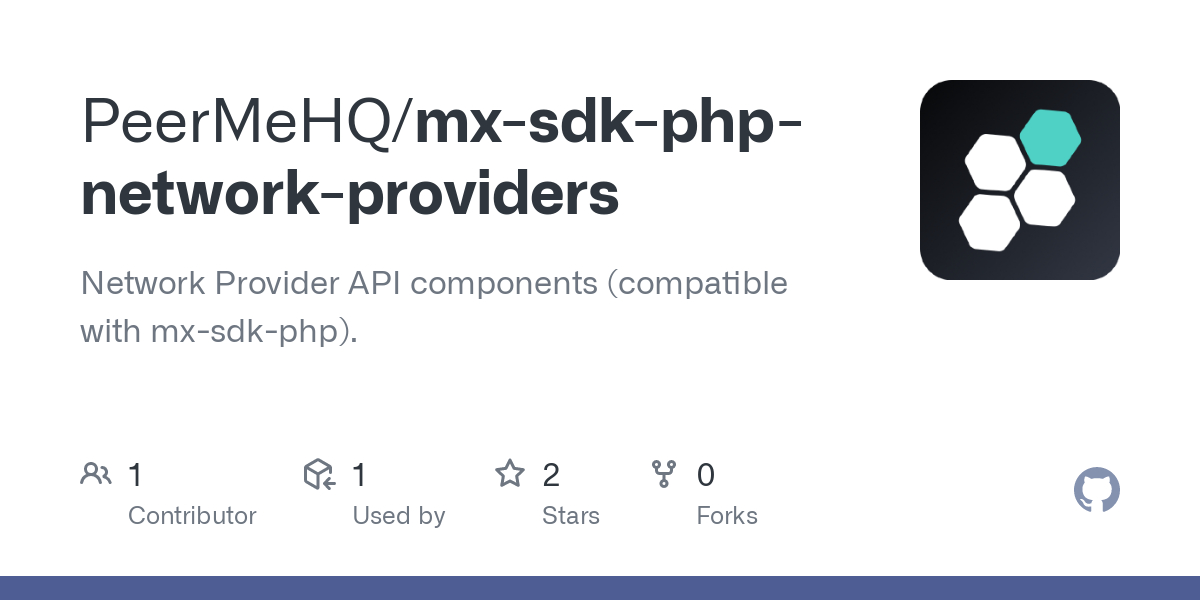 Network Providers for PHP