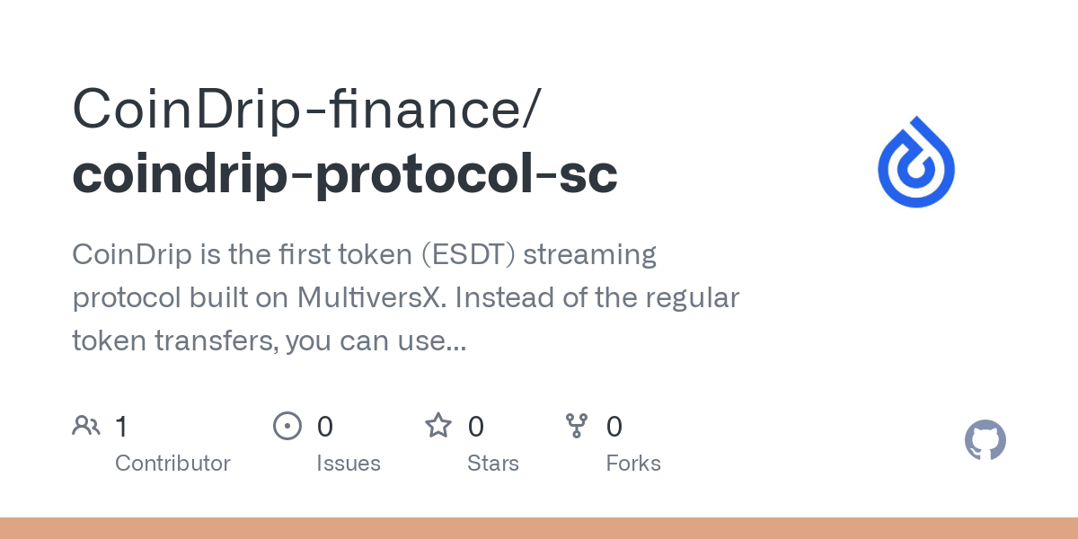 CoinDrip Protocol Smart Contract