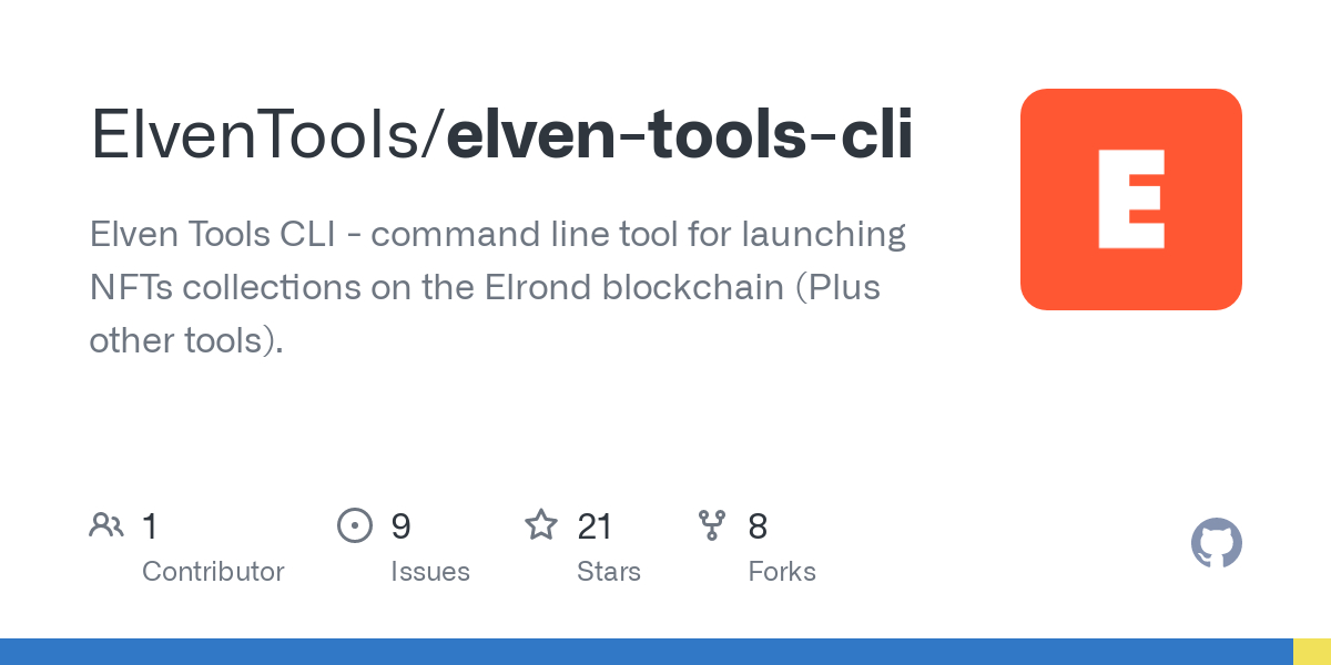 Elven Tools CLI